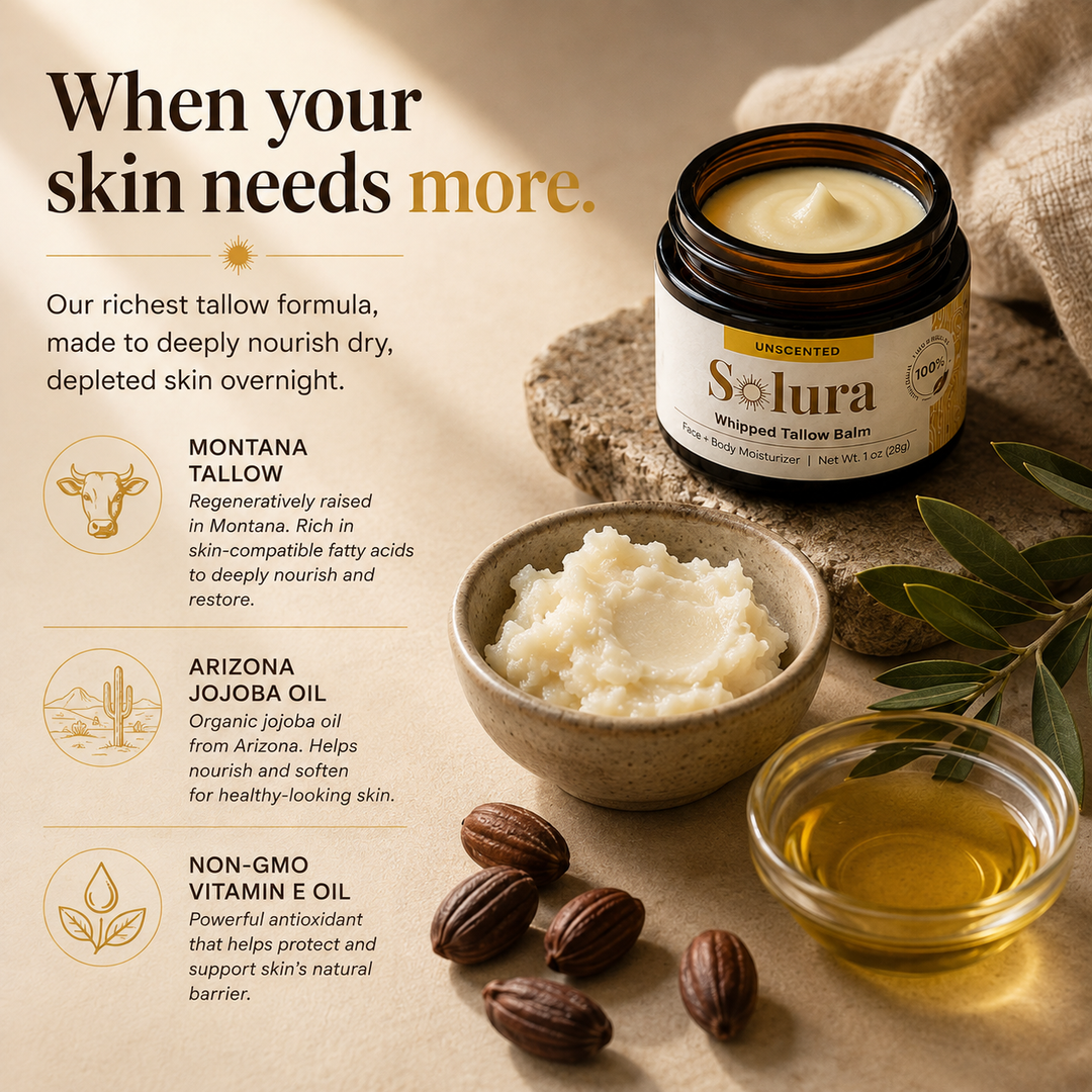 Overnight Repair Whipped Tallow Moisturizing Balm